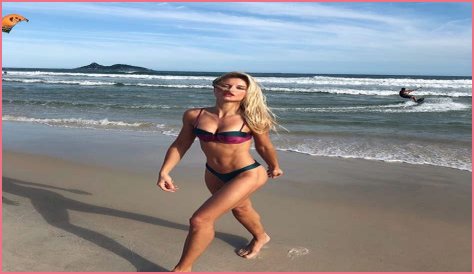 Brazilian model Caroline Werner blasts country's legal system following arrest for being topless whi