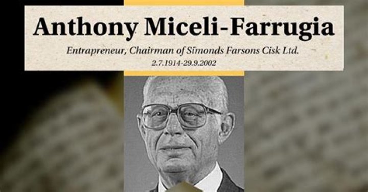 Anthony Miceli Obituary, Wakefield MSS, In Loving Memory Of Anthony Miceli