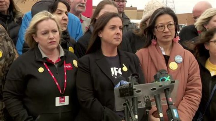 Cub Foods workers hold press conference on upcoming strike [RAW]