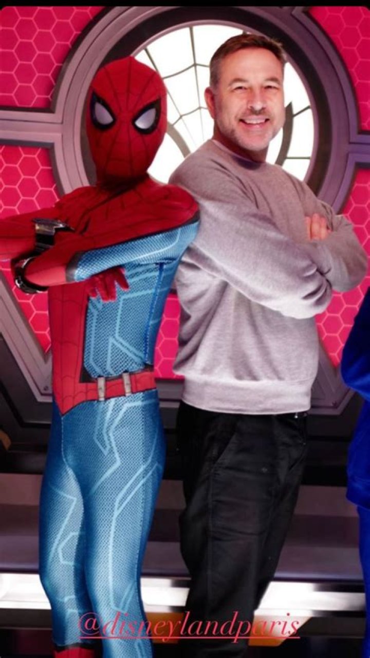 David Walliams takes son Alfred on magical Disneyland trip