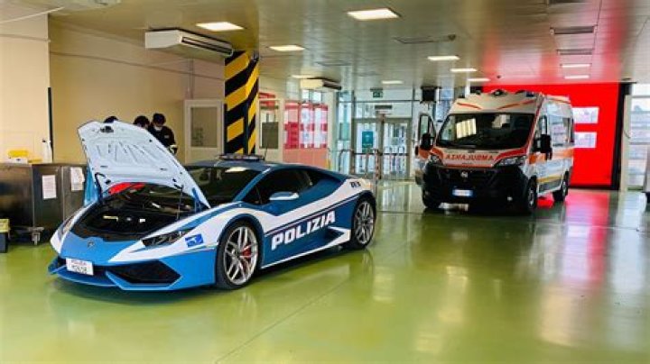 Italian police transport kidney via Lamborghini