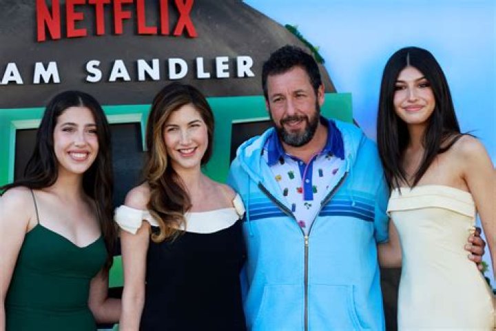 The wife, children, family and home of Adam Sandler